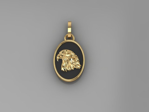 Eagle Pendant Modelo 3D