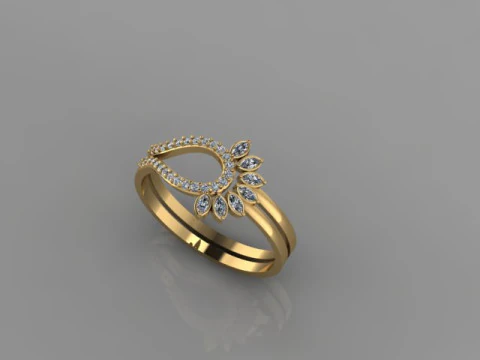 Pierścień Model 3D