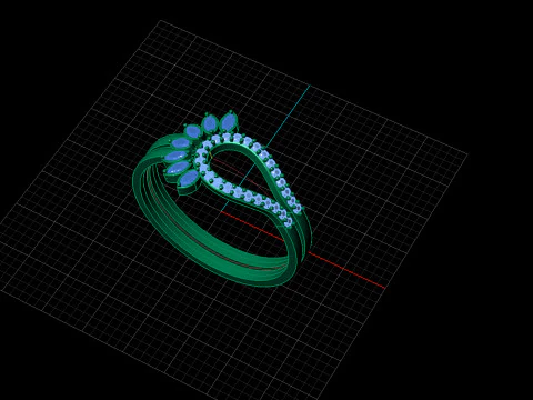 Pierścień Model 3D