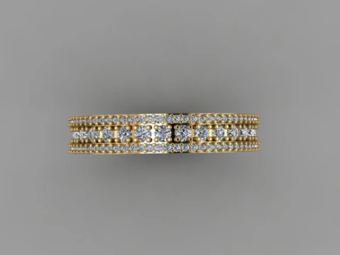 Wedding Ring 3D Model