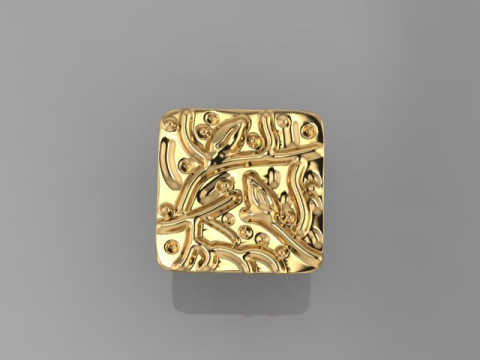 Fashion Ring 3D Model