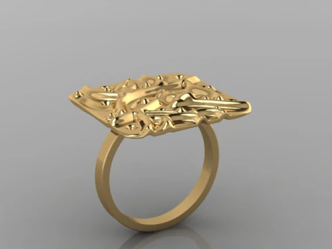 Fashion Ring 3D Model