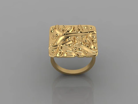 Fashion Ring 3D Model