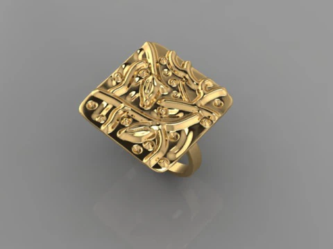 Fashion Ring 3D Model