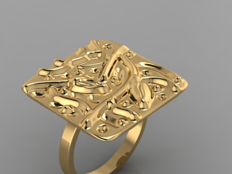 Fashion Ring 3D Model