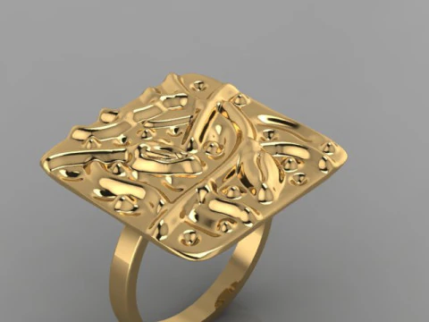 Fashion Ring 3D Model