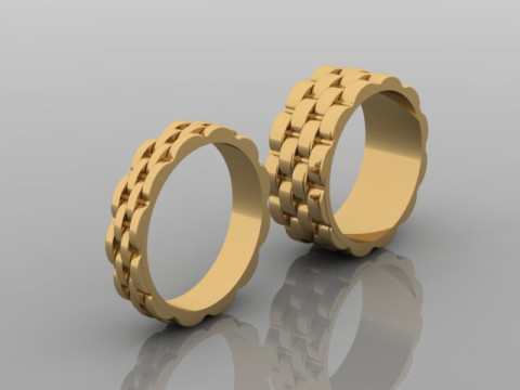 Roolex Ring 3D Model