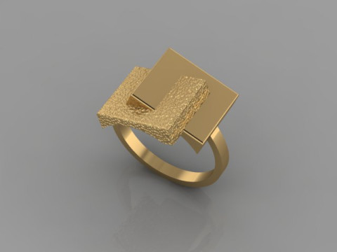 Fashion Ring 3D Модель