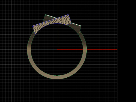 Fashion Ring 3D Model