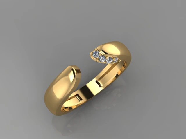Bel anello Modello 3D .c4d .max .obj .3ds .fbx .stl .blend