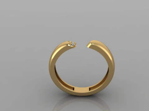 Bel anello Modello 3D