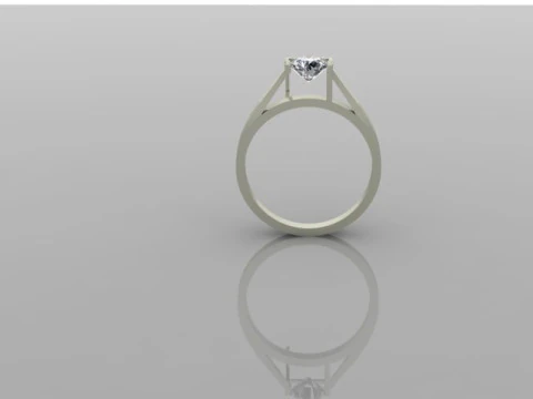 Future Elegance Ring 3D Model