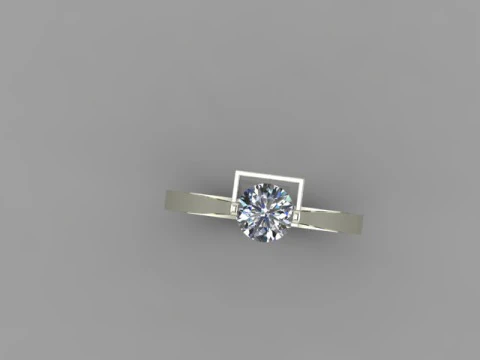 Future Elegance Ring 3D Model