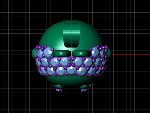LABUBU Pendant Modelo 3D