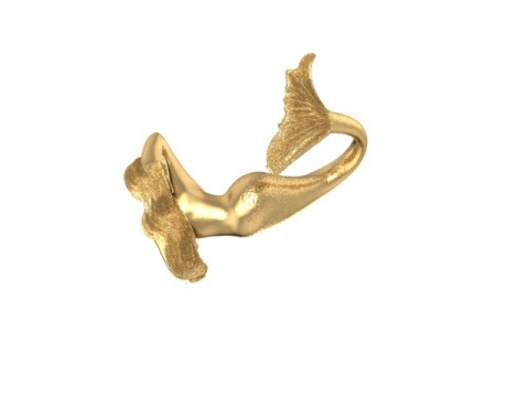 Mermaid Pendant Modello 3D