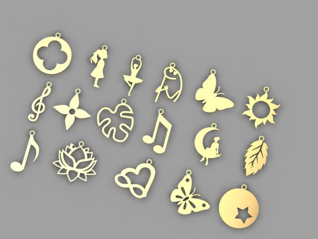 Collection 2 3D 模型 .c4d .max .obj .3ds .fbx .stl .blend 