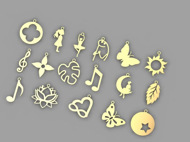 Collection 2 3D Model .c4d .max .obj .3ds .fbx .stl .blend 