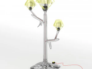 kap lampu kaca modern Model 3D