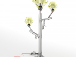 modern glass lampshade 3Dモデル