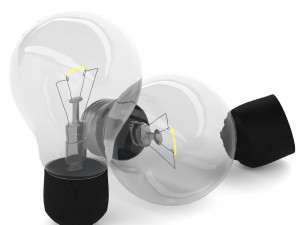 classic lamp Model 3D