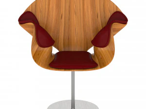 Stuhl im organischen Design 3D Modell