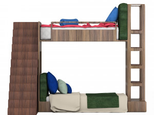 bunk bed 3D Модель
