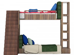 bunk bed 3D Model