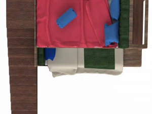 bunk bed 3D Model