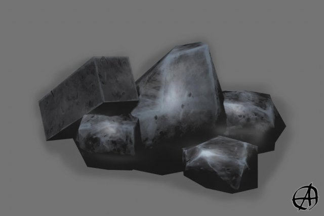 rocks 3D 模型 .c4d .max .obj .3ds .fbx .stl .blend 