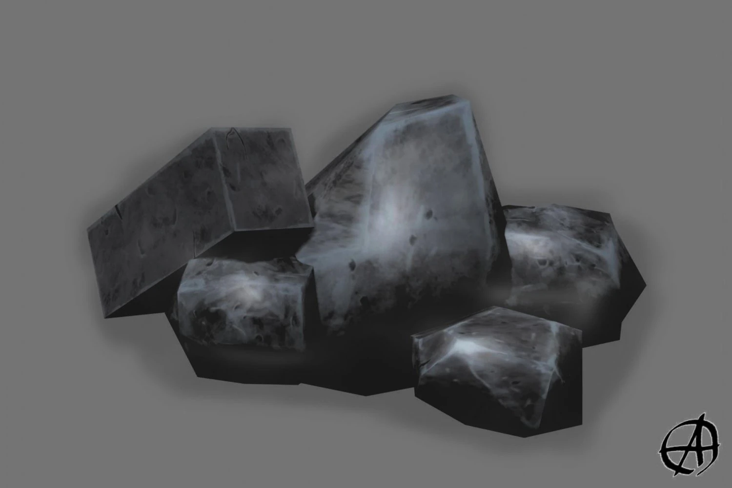 rocks 3D Model .c4d .max .obj .3ds .fbx .stl .blend