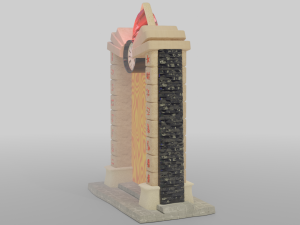 ancient egyptian portal 3D Model