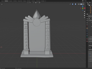 ancient egyptian portal 3D Model