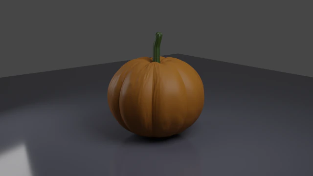 Процедурная текстура тыквы — Blender 3D Модель .c4d .max .obj .3ds .fbx .stl .blend