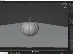 Процедурная текстура тыквы &mdash; Blender 3D Модель
