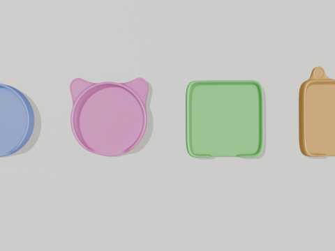Pet Bowls Model 3D