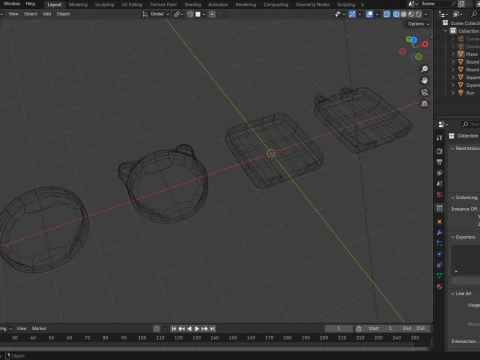 Pet Bowls 3D Model