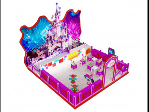 booth exhibition stand a210 3D 모델