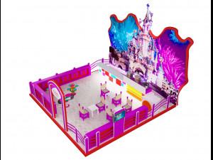 booth exhibition stand a210 3D 모델