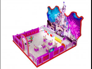 booth exhibition stand a210 3D Model