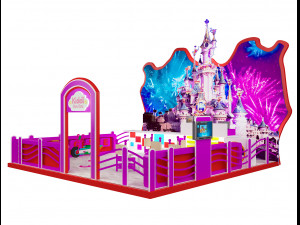 booth exhibition stand a210 3D 모델