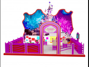 booth exhibition stand a210 3D 모델