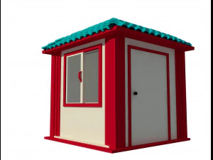 booth exhibition stand a211 3D Model