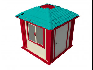 booth exhibition stand a211 3D Model