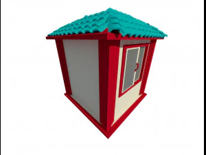 booth exhibition stand a211 3D Model