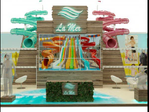 booth exhibition stand a221b 3D Model