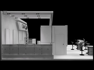 booth exhibition stand a226 3D Модель