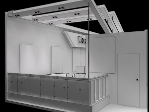 booth exhibition stand a226 3D Модель