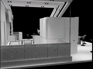 booth exhibition stand a226 3D Модель