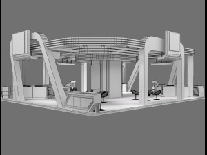 booth exhibition stand a236 Modèle 3D