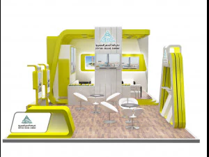 booth exhibition stand a239 3D Model